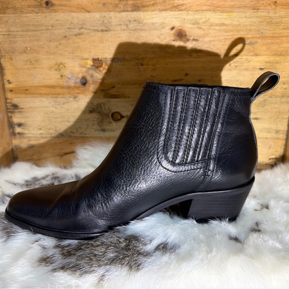 Lucky Brand Sleek Black Ankle Booties - Picture 10 of 10